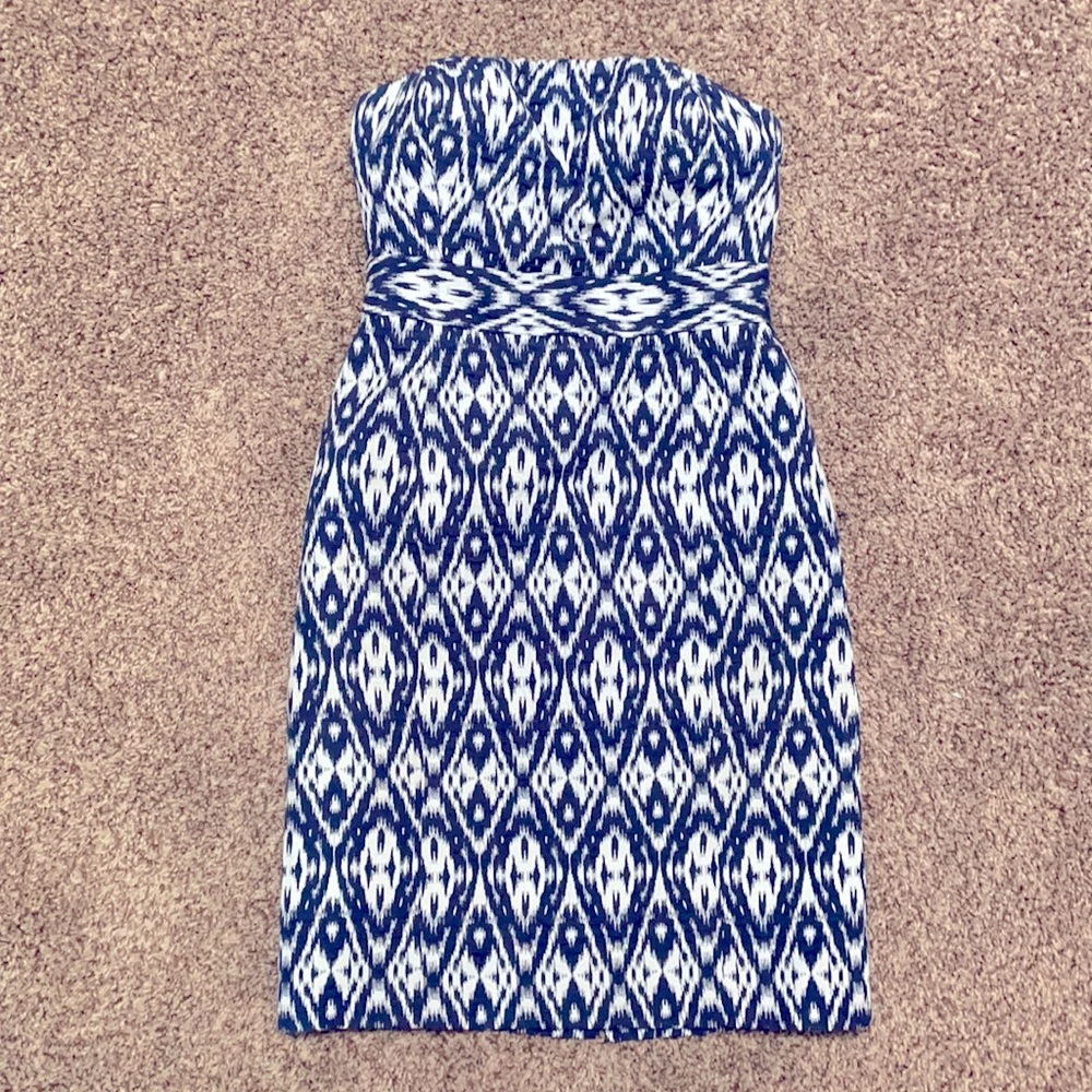 Banana republic strapless dress